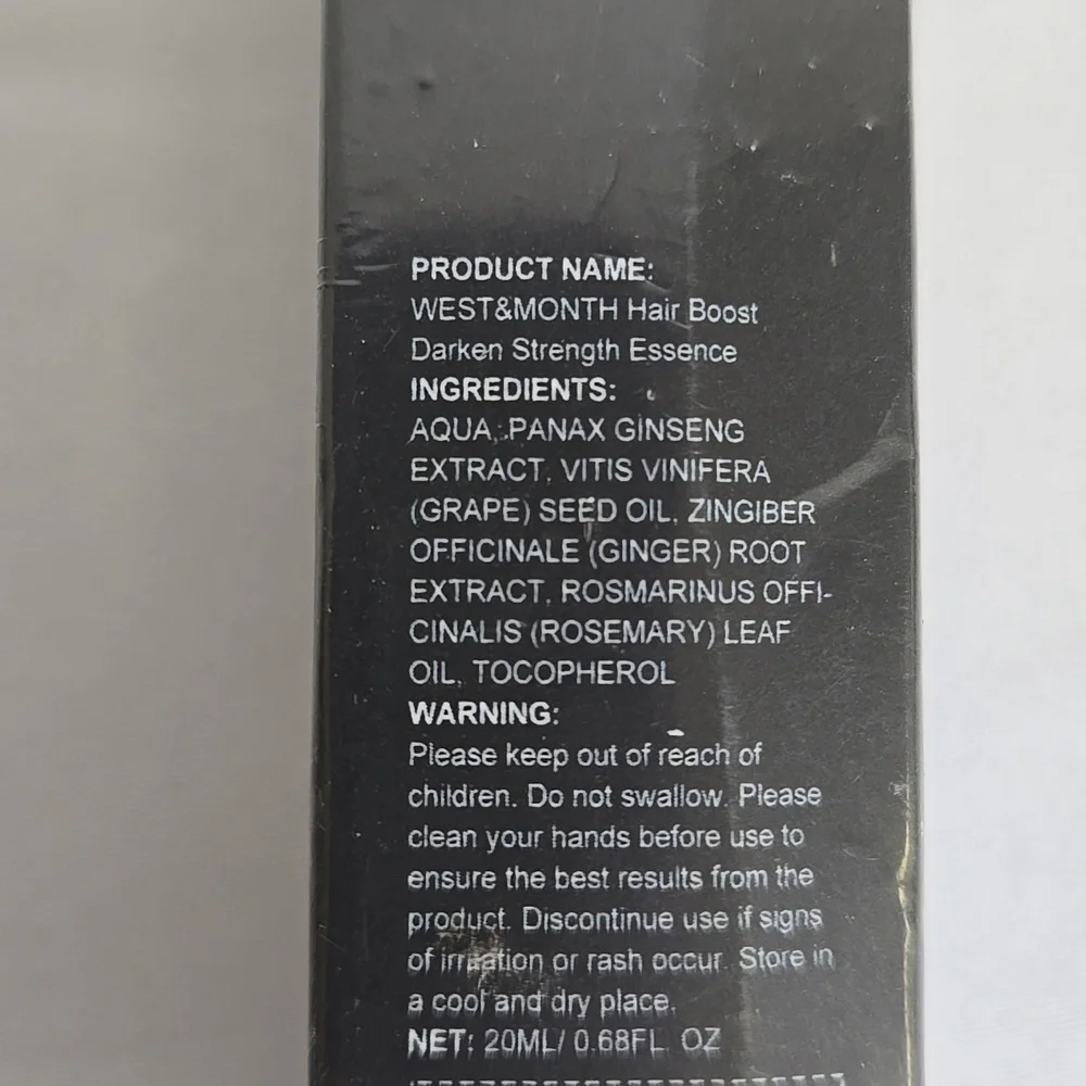 West‎ & Month Roll On Massage Hair Boost Essence, 20 ML / 0.68 Fl Oz, NEW